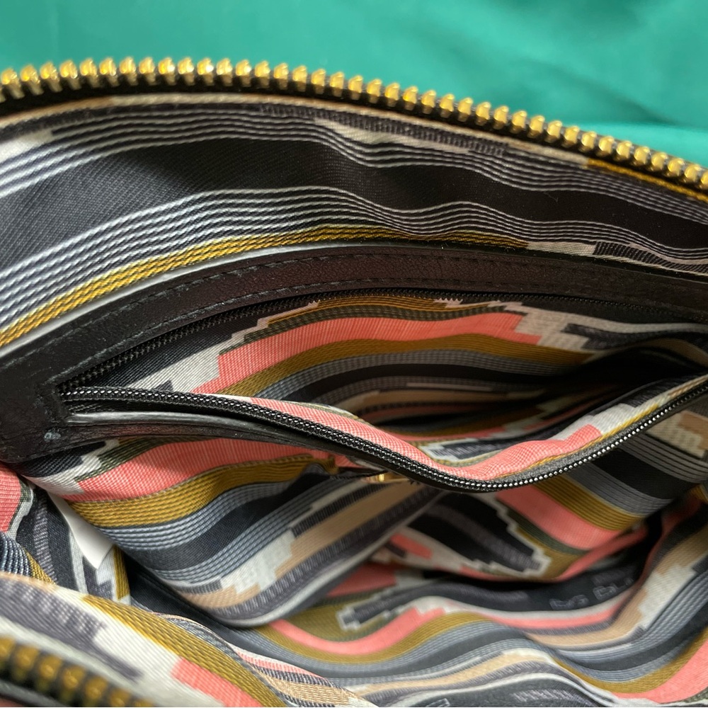 Big Buddha Black Crossbody Bag with Gold Details - Picture 11 of 13